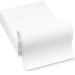 White Computer Forms 9.5 x 11 Inch (1-Ply) 1400 shts