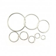 Metal Card Ring 48mm - 5pcs