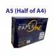 A5 80gsm Paperone Blue All Purpose Copy Paper (500 Sheets)