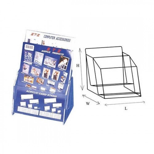 STZ 50831 2-tier Acrylic Leaflet Holder A4