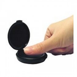 Shiny SM-2 Thumb Print Pad Dia:40mm (Black)