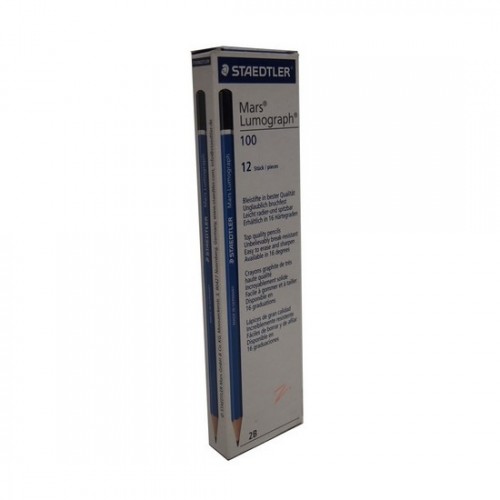 Staedtler No.100-2B Drawing Pencil (12s)