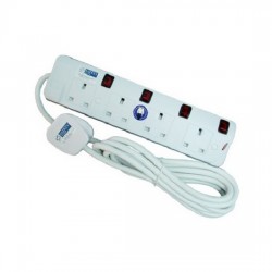 4-Way Portable Socket Outlet (3m)