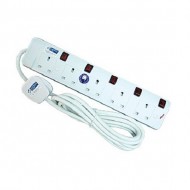 5-Way Portable Socket Outlet w Surge (3m)