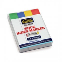 Suremark SQ6674 Stick Index Marker (14 x 75mm)