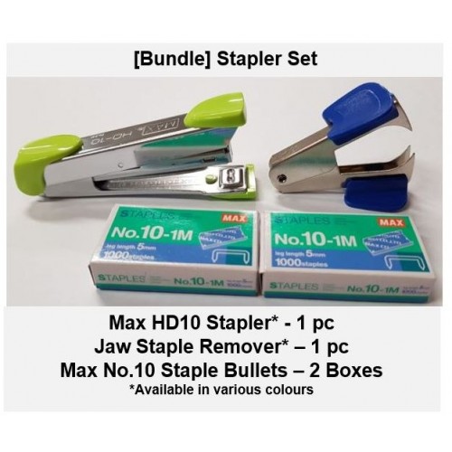[Bundle-Stapler Set] Stapler Staples Staple Remover