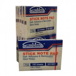 Suremark SQ6657 Stick Note Pad 3X4