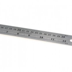 Steel Ruler (L) 12 inch