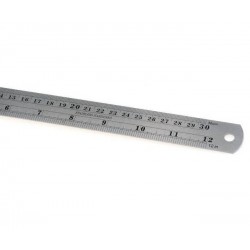 Steel Ruler (L) 12 inch