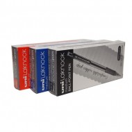 Uni Sn101 MEDIUM 1.0MM Laknock Ball Pen (doz)