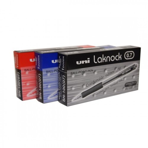 Uni Laknock Ball Pen SN100.7 (doz)