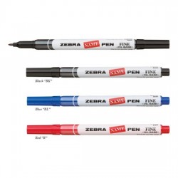 Zebra Name Pen Set-of-3