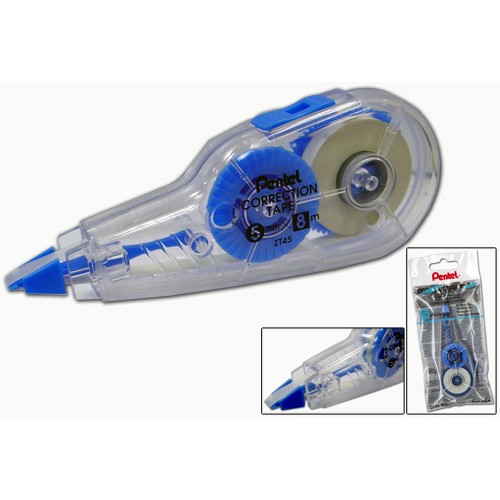Pentel ZT45WO Correction Tape 5mm x 8m Pentel ZT45WO Correction Tape 5mm x 8m