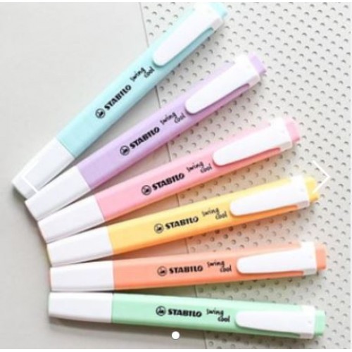 STABILO Swing Cool (Pastel) Set of 6 STABILO Swing Cool (Pastel) Set of 6