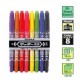 Zebra EX-Mckee Twin Permanent Marker [1.3mm / 0.5mm]