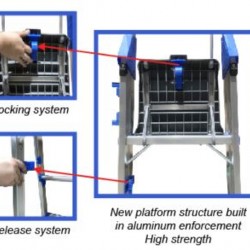 Orex Aluminium Household Ladder