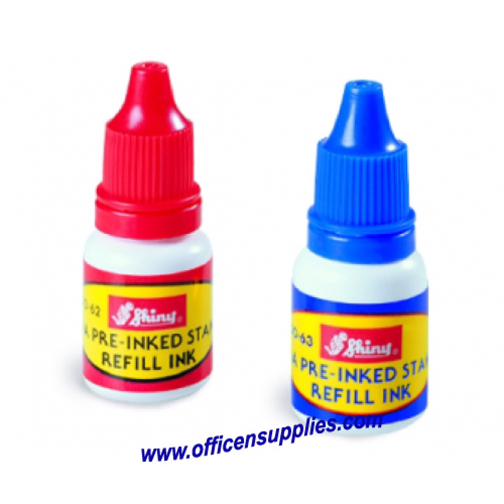 Shiny Refill Ink for OA Pre-Inked Stamp 10ml [Your online shop for ...