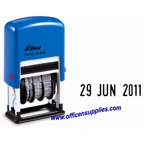 Shiny S400 Self-inking Date Stamp Shiny S400 Self-inking Date Stamp