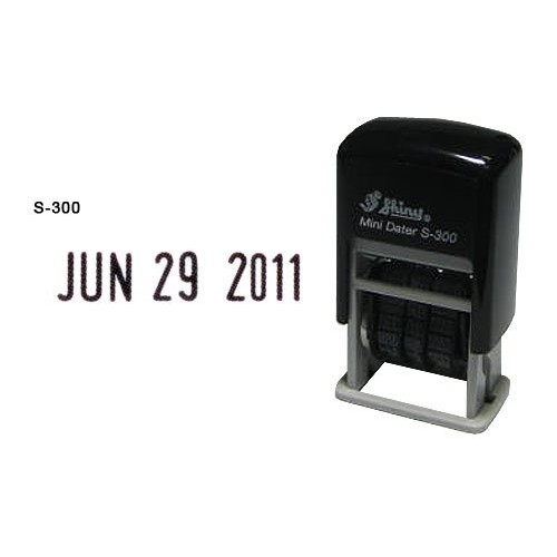 Shiny S-300 Self-inking Mini Dater Shiny S-300 Self-inking Mini Dater