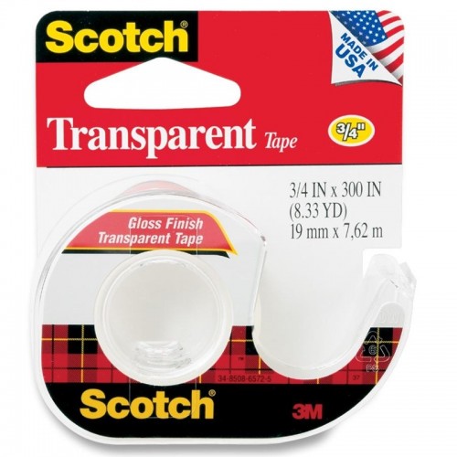 3M Scotch® 157S Transparent Tape 3/4 inch x 300inch 3M Scotch® 157S Transparent Tape 3/4 inch x 300inch