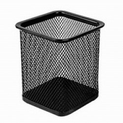 Flexi Lz-201S Wire Mesh Pen Stand (Square)