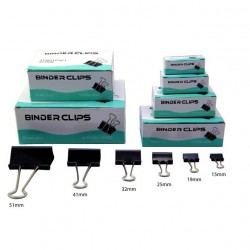 Binder Clips 25mm (Box of 12 pcs)