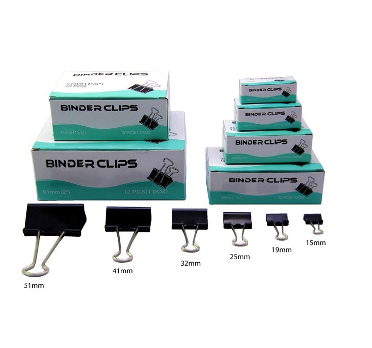 Binder Clips 51mm (Box of 12 pcs) [Your online shop for Stationery and  Office & Supplies!]