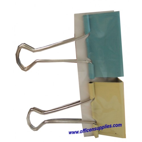 Colour Binder Clips 51mm (2 pcs) Colour Binder Clips 51mm (2 pcs)