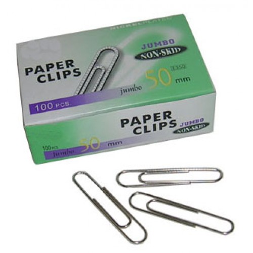Jumbo Paper Clips 50mm Jumbo Paper Clips 50mm