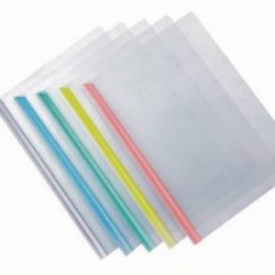 Report Cover Files with Sliding Bar A4 (5pcs/pack)