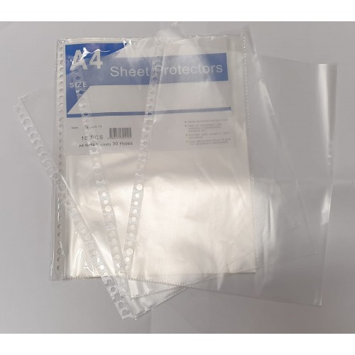30-hole Refill Sheet Protector A4 (10s) 30-hole Refill Sheet Protector A4 (10s)