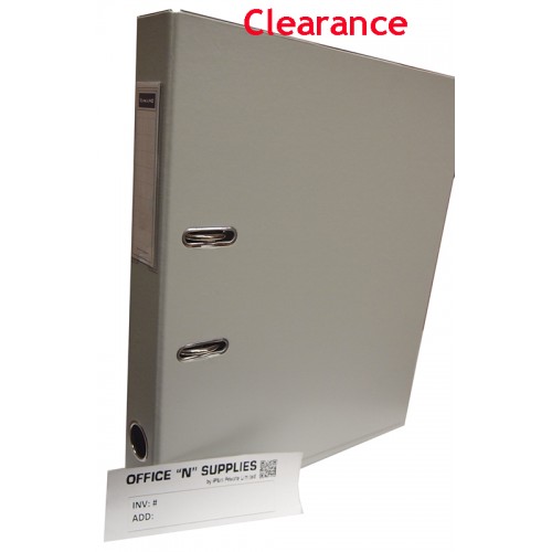 Yamano 2 Inch FS PVC Lever Arch File #05 Grey Yamano 2 Inch FS PVC Lever Arch File #05 Grey
