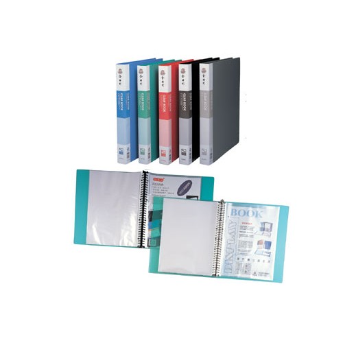 Kam KS601L Refillable Clear Book A4 20Pkt (Plastic) Kam KS601L Refillable Clear Book A4 20Pkt (Plastic)