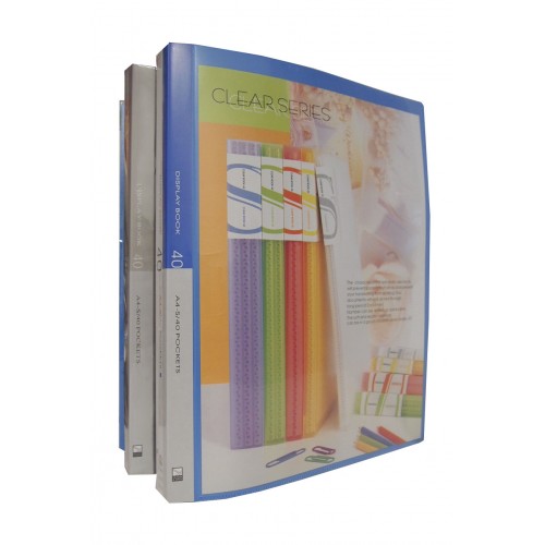 Kam KS30AC Clear Book with View Cover A4 30pkts Kam KS30AC Clear Book with View Cover A4 30pkts
