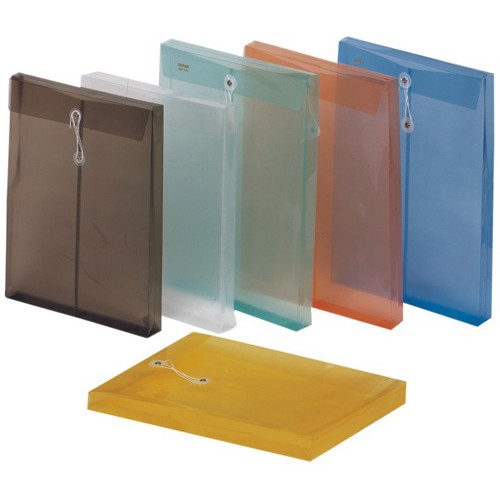 F118 PVC Data Envelope with String A4 F118 PVC Data Envelope with String A4