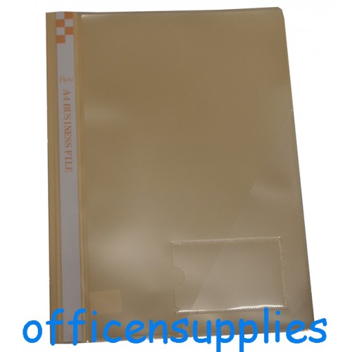 Flexi T6 A4 Business File With Front Insert (Beige) Flexi T6 A4 Business File With Front Insert (Beige)
