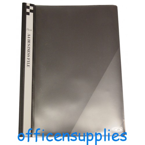 Flexi T6 A4 Business File With Front Insert (Black) Flexi T6 A4 Business File With Front Insert (Black)