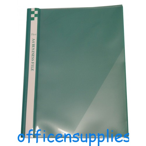 Flexi T6 A4 Business File With Front Insert (Green) Flexi T6 A4 Business File With Front Insert (Green)