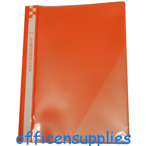 Flexi T6 A4 Business File With Front Insert (Orange) Flexi T6 A4 Business File With Front Insert (Orange)