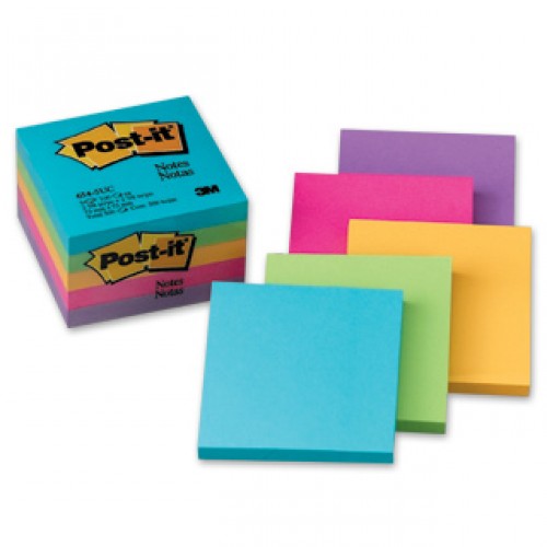 3M 654-5PK Post-it Note 3x3 (5s)