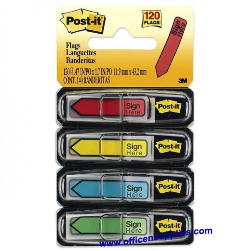 3M 684SH POST-IT FLAGS ARROW MESSAGE (SIGN HERE) 3M 684SH POST-IT FLAGS ARROW MESSAGE (SIGN HERE)