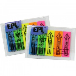 EPL MP-0520F Arrow Msg Flag-Sign Here