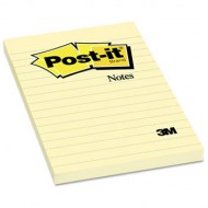 3M 660S-1 Post-it Lined Note 4x6