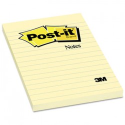 3M 660S-1 Post-it Lined Note 4x6