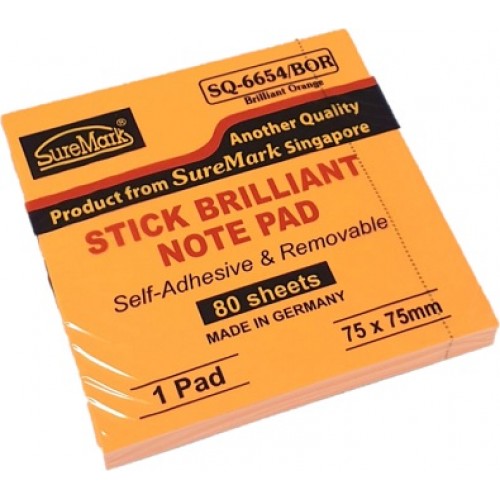 Suremark SQ6654 Stick Cube Note Pad 3x3