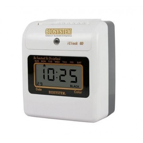 Biosystem iClock6 Digital Time Recorder Biosystem iClock6 Digital Time Recorder