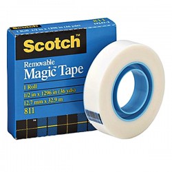 3M 811 Scotch Removable Tape 12.7mm