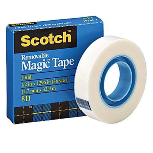 3M 811 Scotch Removable Tape 12.7mm