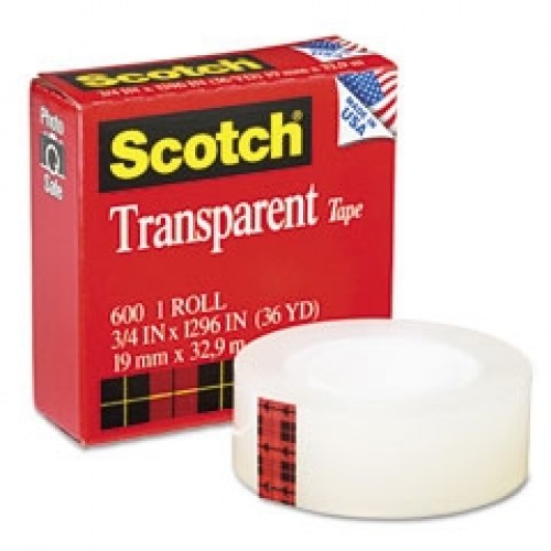 3M Scotch Premium Transparent Tape 600B 3M Scotch Premium Transparent Tape 600B