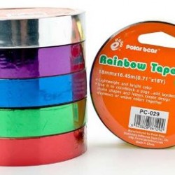 Rainbow Tape 18mm x 8yard